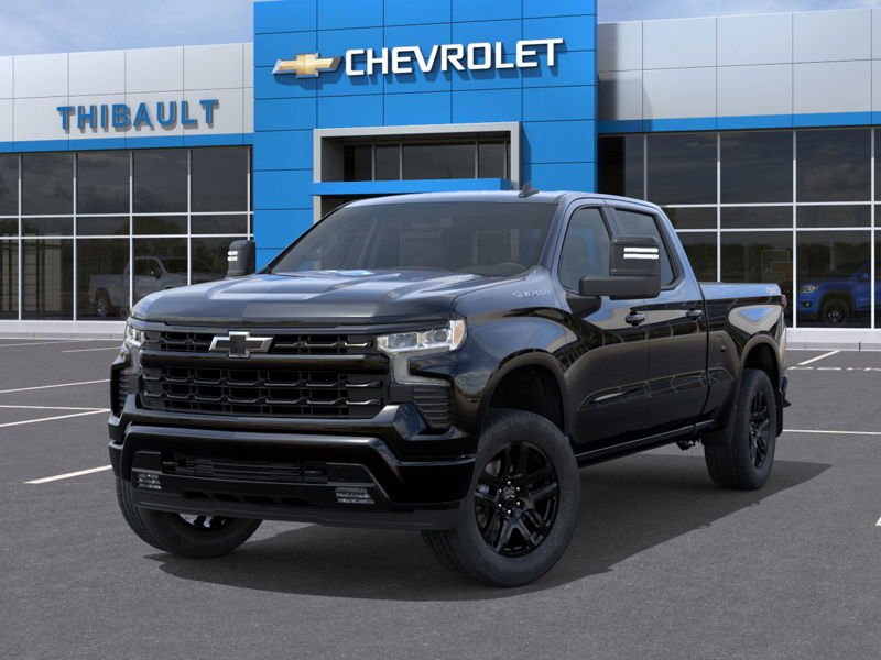 CHEVROLET SILVERADO 1500 RST cabine multiplace 4RM 157 po 2026 Noir Sherbrooke - photo #5