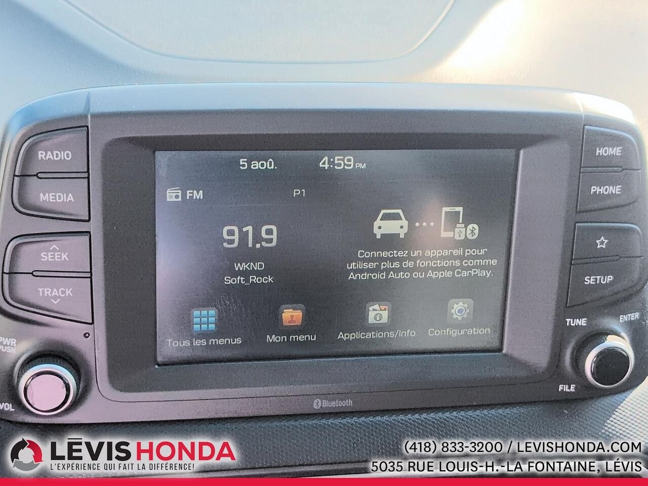 Hyundai Kona Essential AWD 2.0L Essential TI 2019 Argent Lévis - photo #21
