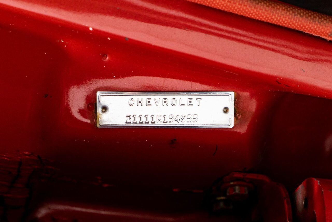 Chevrolet Biscayne Unrestored nearly all original parts 1962 Rouge Montréal - photo #59