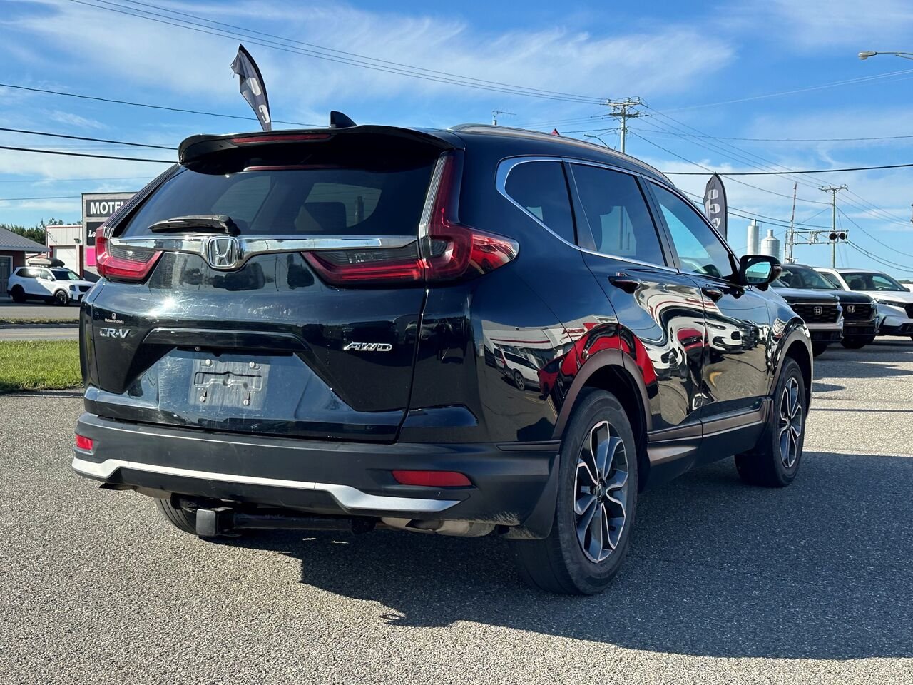 2021 Honda CR-V EXL CR-V EXL Black Matane - photo #4