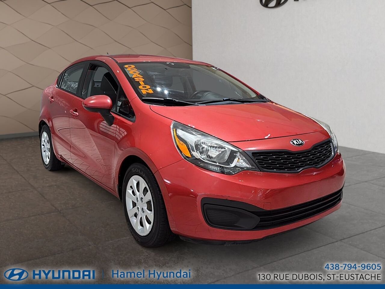 2015 Kia Rio Red Saint-Eustache - photo #0