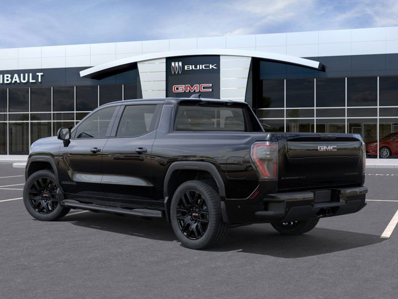 2026 GMC Sierra EV Élévation cabine multiplace 4RMe à autonomie prolongée Onyx Black Sherbrooke - photo #2