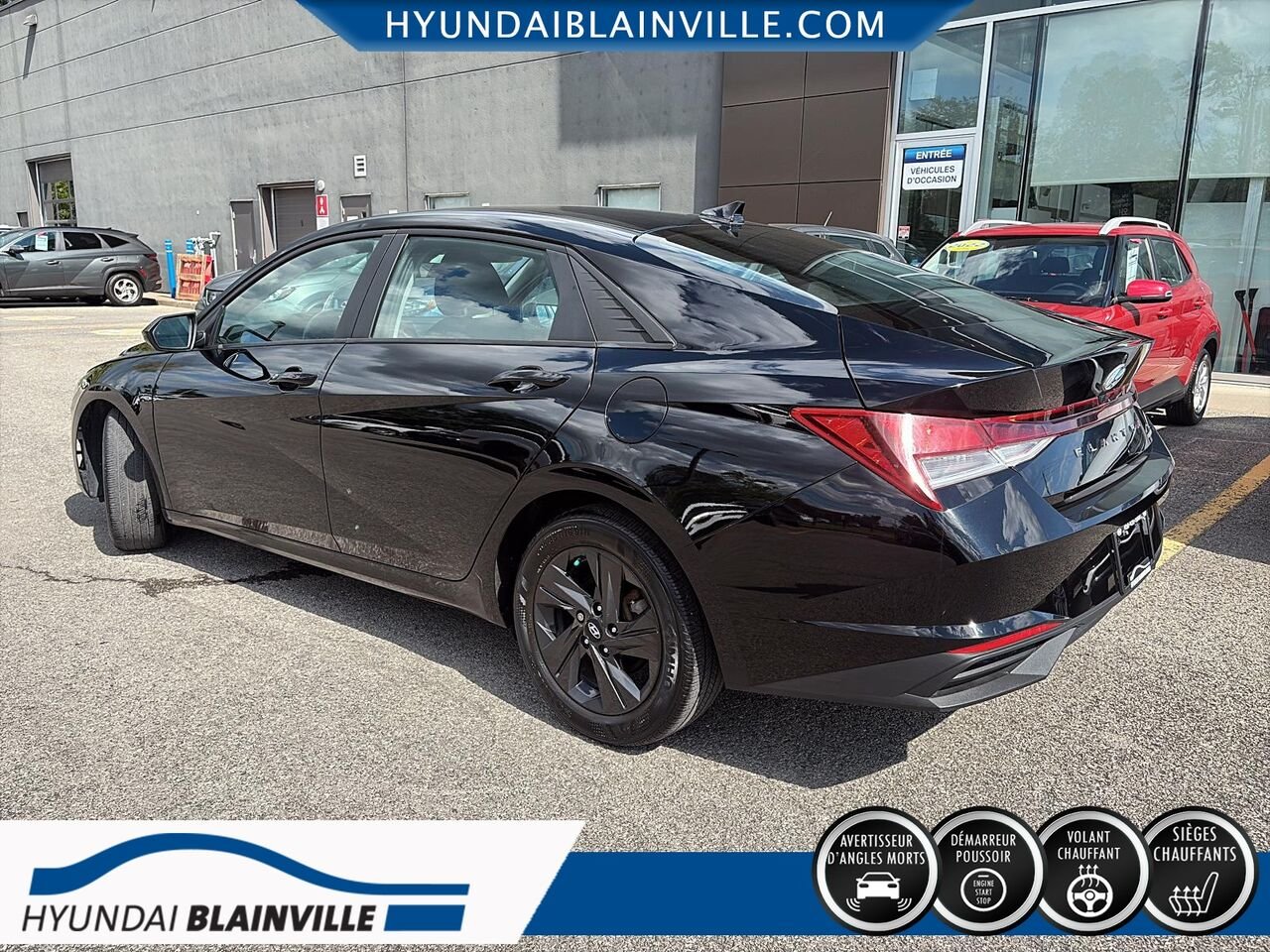 Hyundai Elantra 2021 Noir Blainville - photo #5