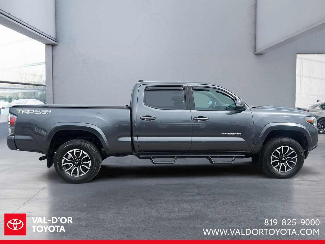 Toyota Tacoma Double Cab 4x4 BA 2021 Gris Val-d'Or - photo #4