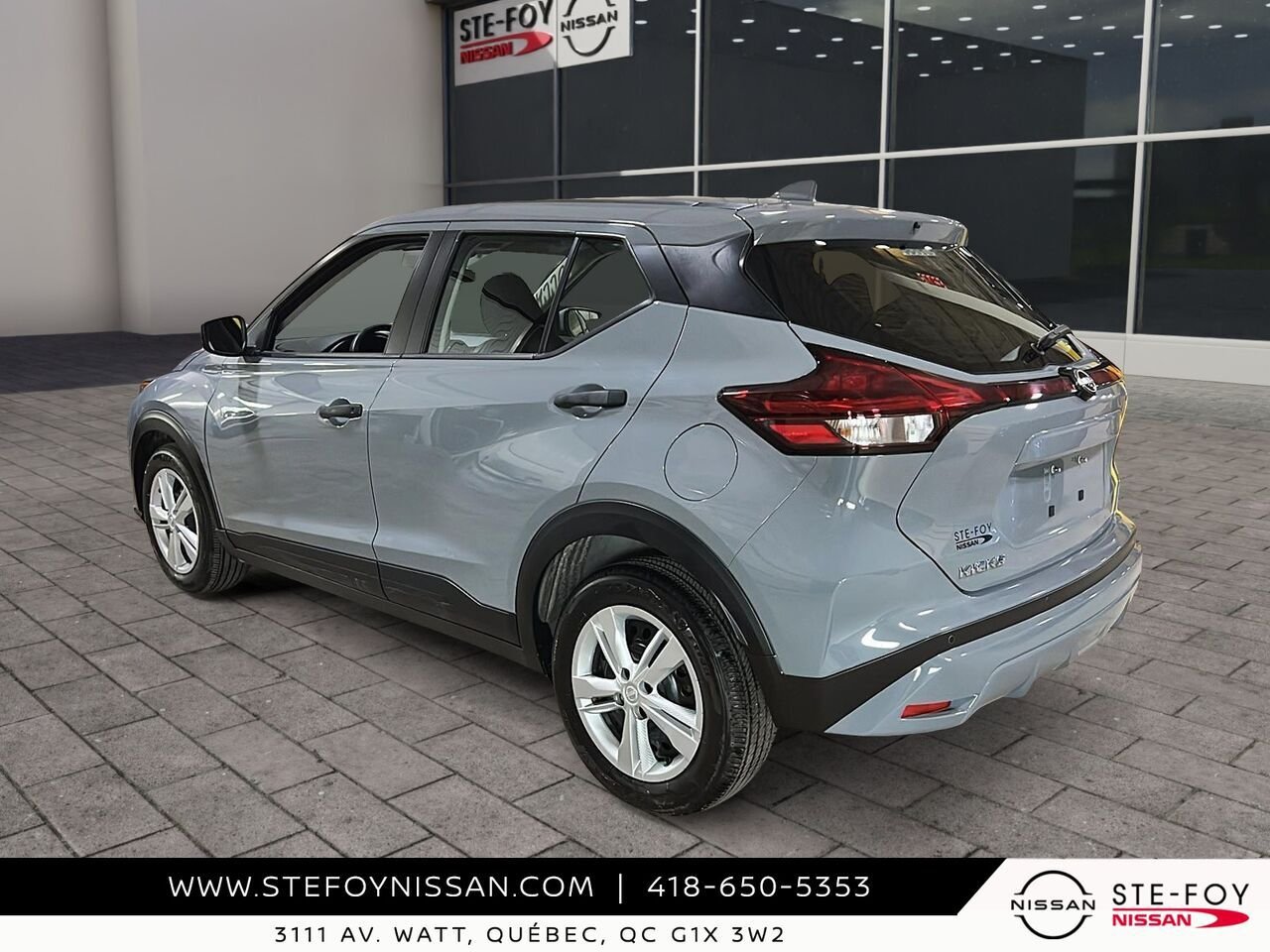 Nissan Kicks S TA 2024 Gris Ste-Foy - photo #3