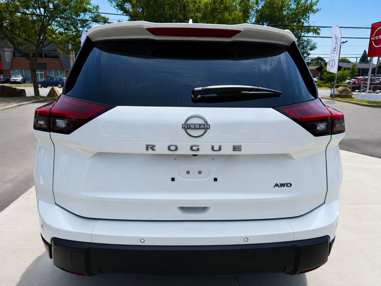 2026 NISSAN Rogue ROGUE S Everest White Tricoat Pearl Châteauguay - photo #4