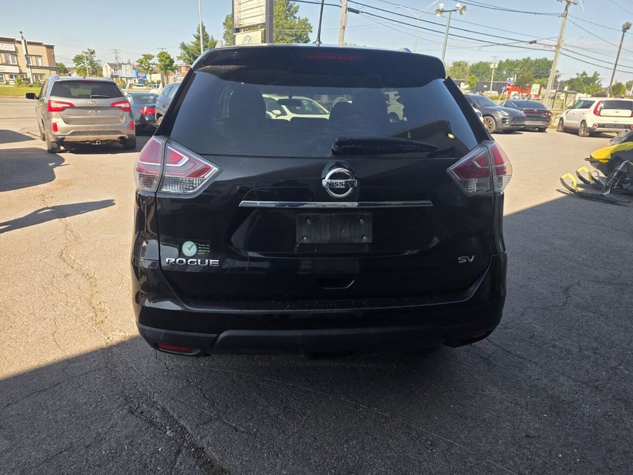 2016 Nissan Rogue 2016 Black