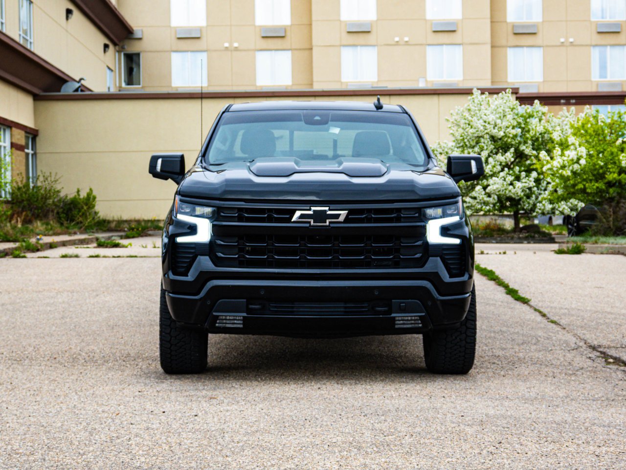 2024 Chevrolet Silverado 1500 4WD Crew Cab 147 LT Trail Boss Black Sherwood Park - photo #2