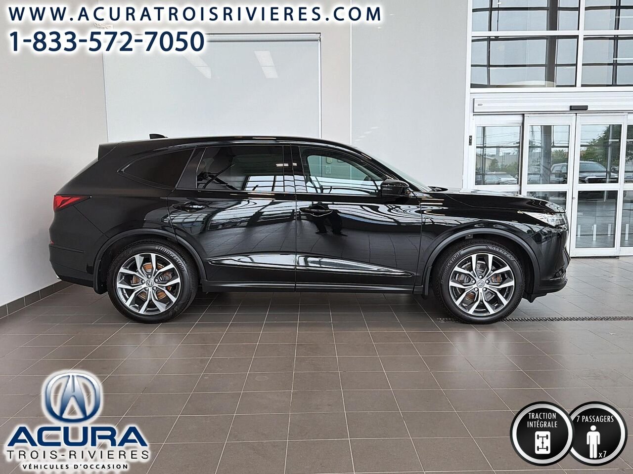 Acura MDX 2024 Noir Trois-Rivières - photo #7