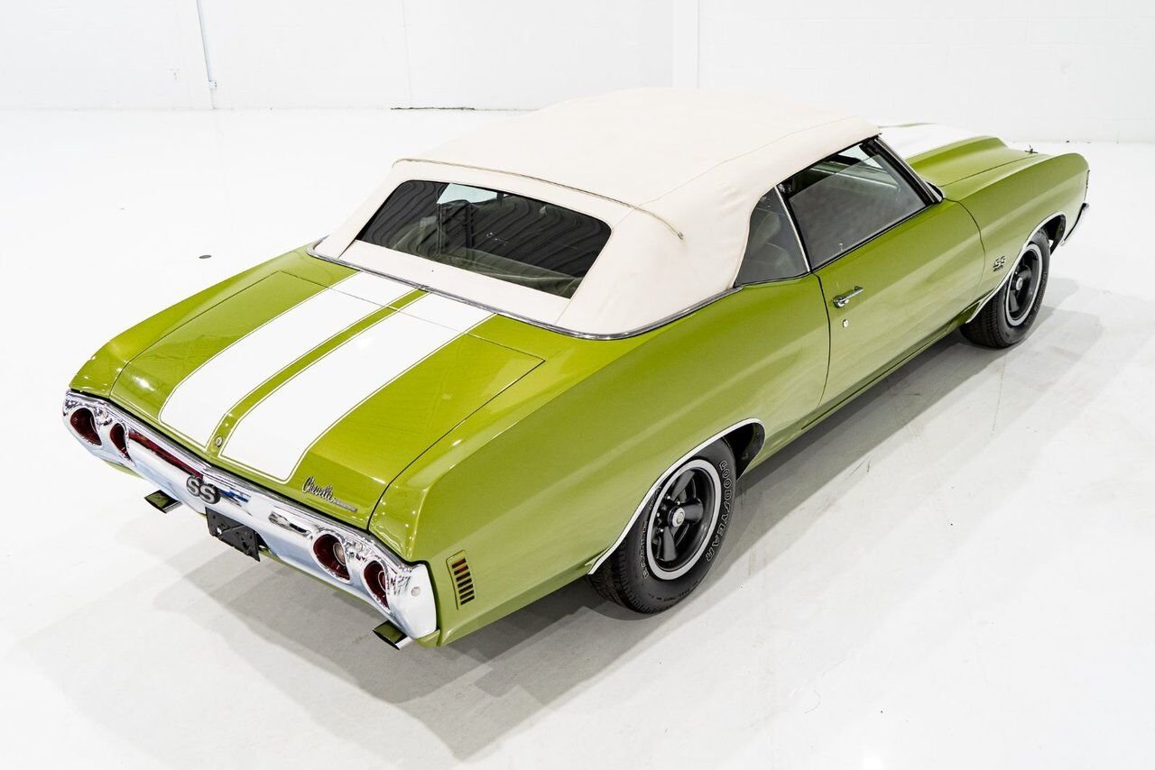 Chevrolet Chevelle SS Matching numbers 454 LS5 4-speed 1971 Vert Montréal - photo #58