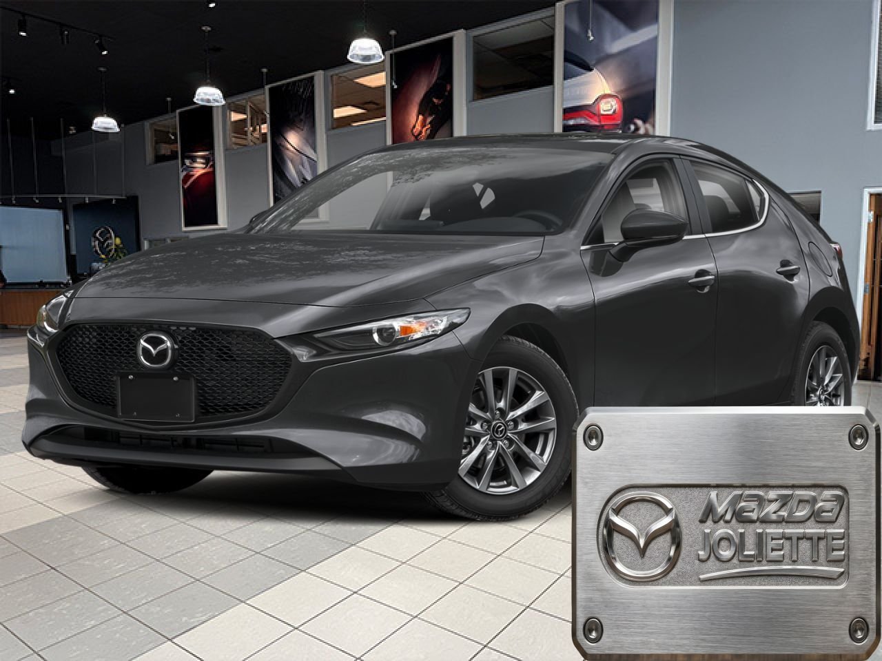 2026 MAZDA Mazda3 Sport Machine Grey Metallic Notre-Dame-des-Prairies - photo #0