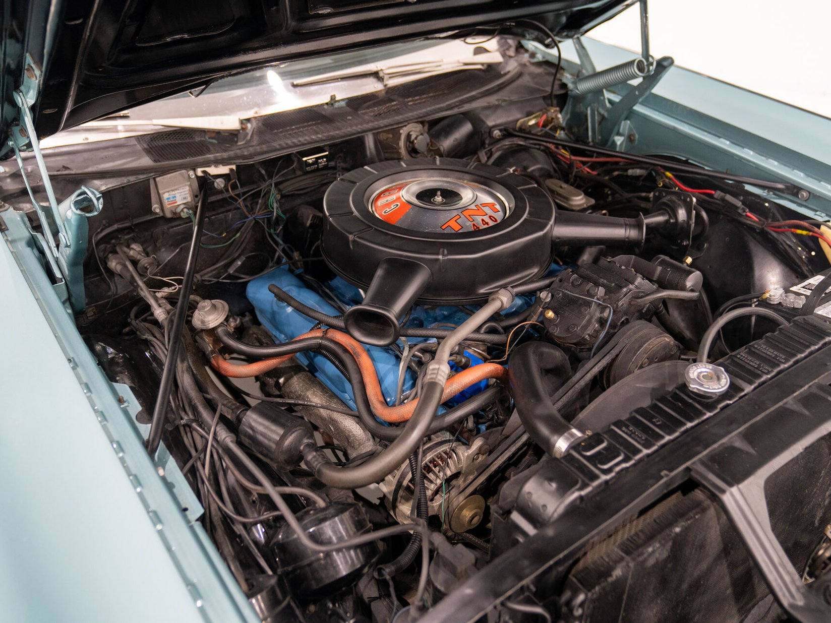 Chrysler 300 1969 Bleu Montréal - photo #15