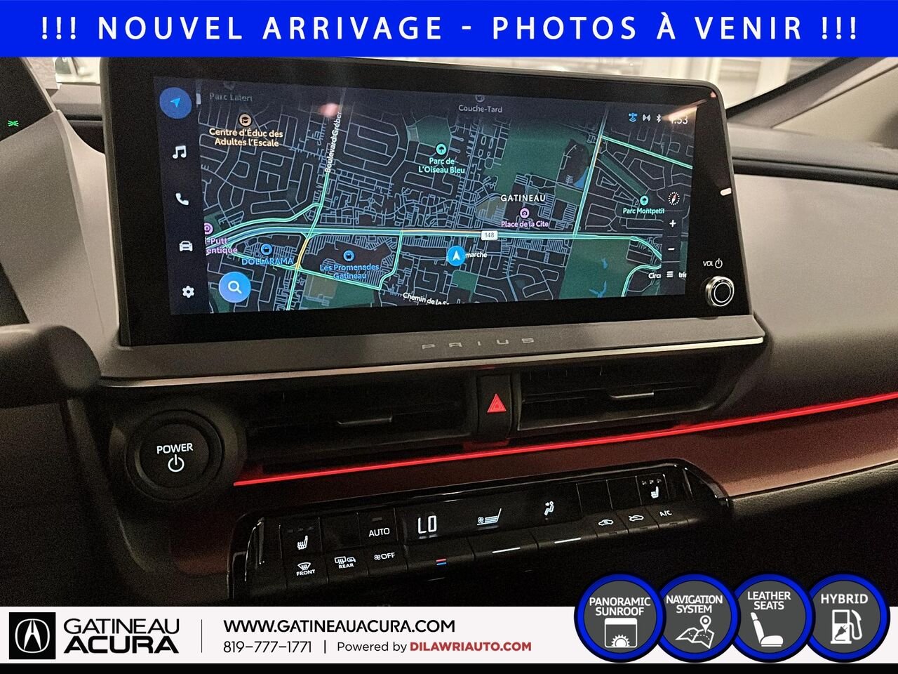 Toyota Prius Prime XSE 2024 Gris Ottawa & Gatineau - photo #12