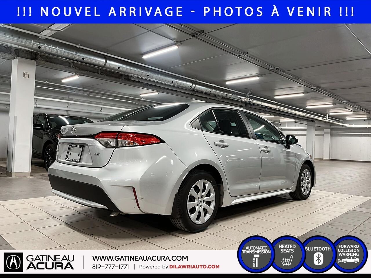 2022 Toyota Corolla LE Silver Gatineau - photo #4