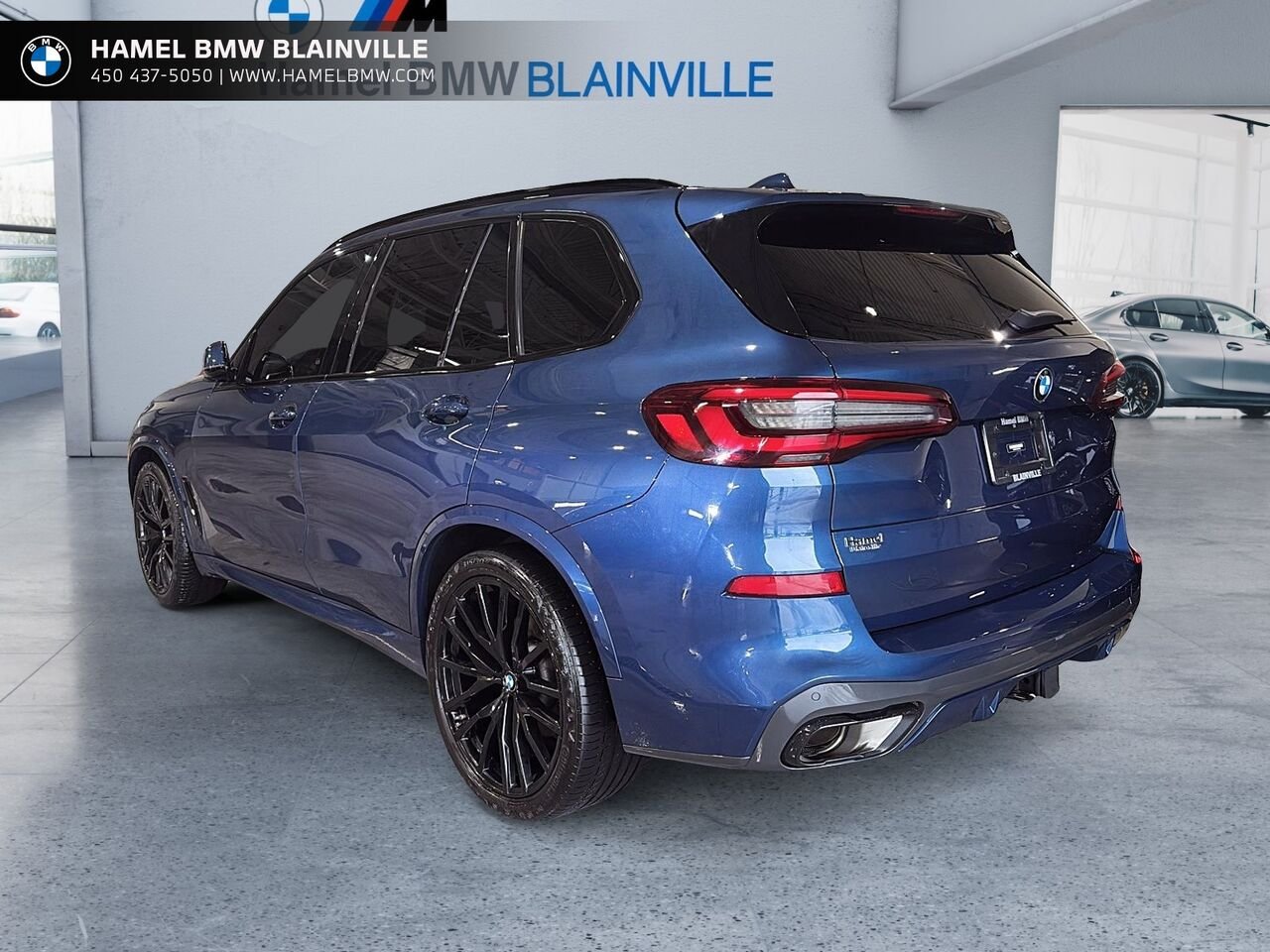 BMW X5 xDrive40i véhicule d'activités sportives 2023 Bleu Blainville - photo #3