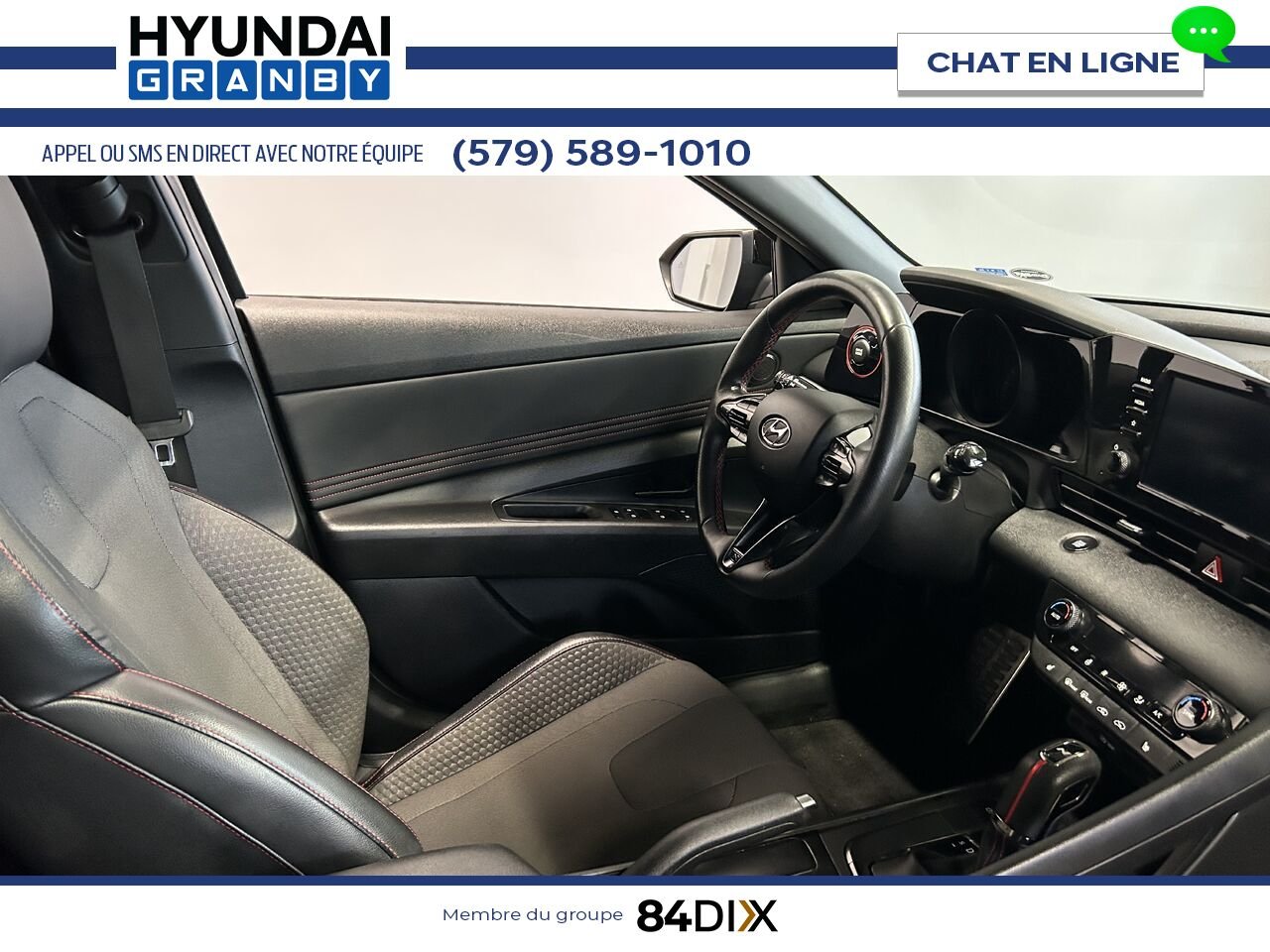 Hyundai Elantra 2021 Noir Granby - photo #17