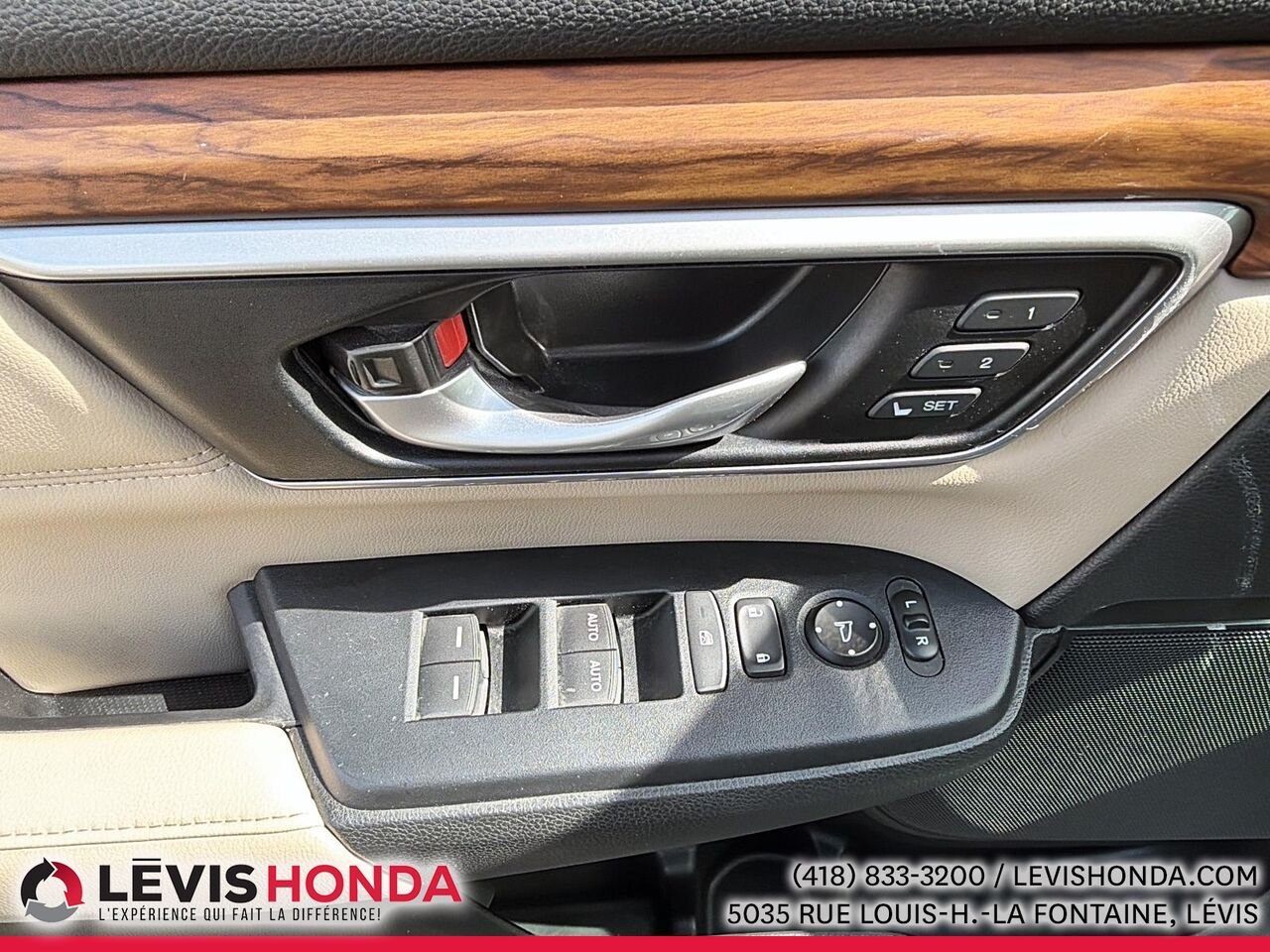 Honda CR-V Touring AWD Touring Traction Intégrale 2018 Blanc Lévis - photo #24