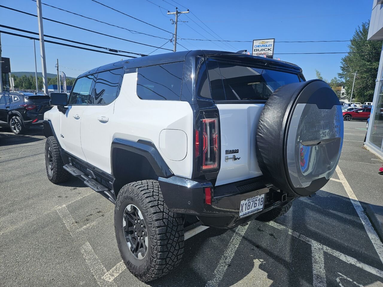 2024 GMC HUMMER EV VUS 3X e4RM 4 portes White Thetford Mines - photo #5