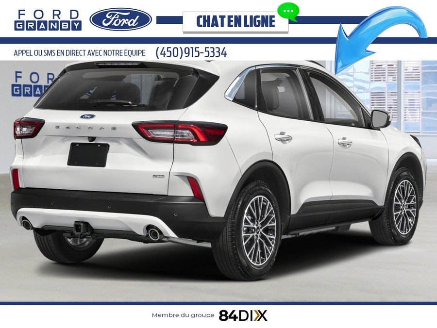 Ford Escape VHR TA 2025 Noir agate métallisé