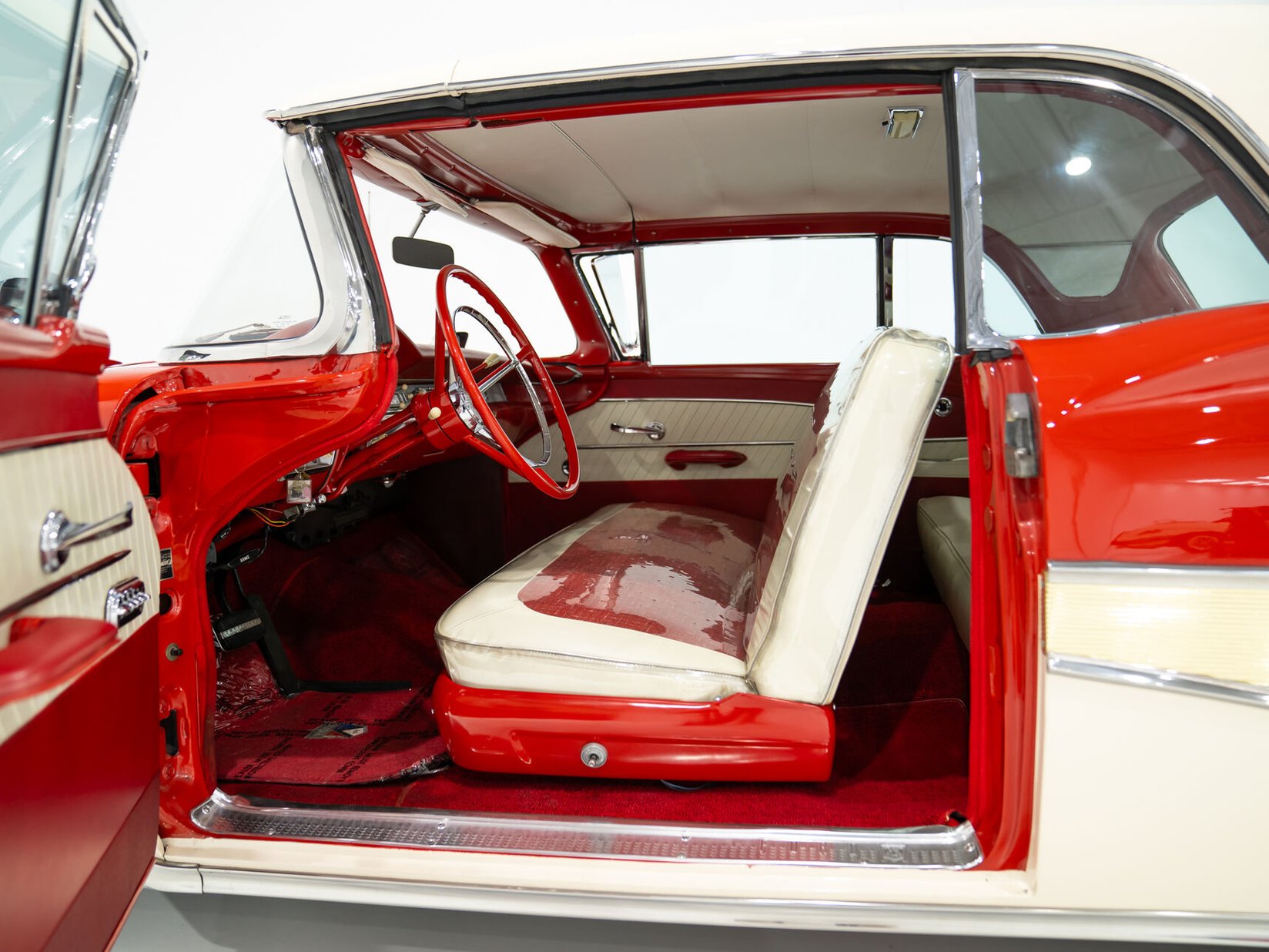 1958 Ford Fairlane 500 Skyliner Interceptor de police 352 CID Entièrement restaurée **PRIX EN USD** Montreal - photo #52