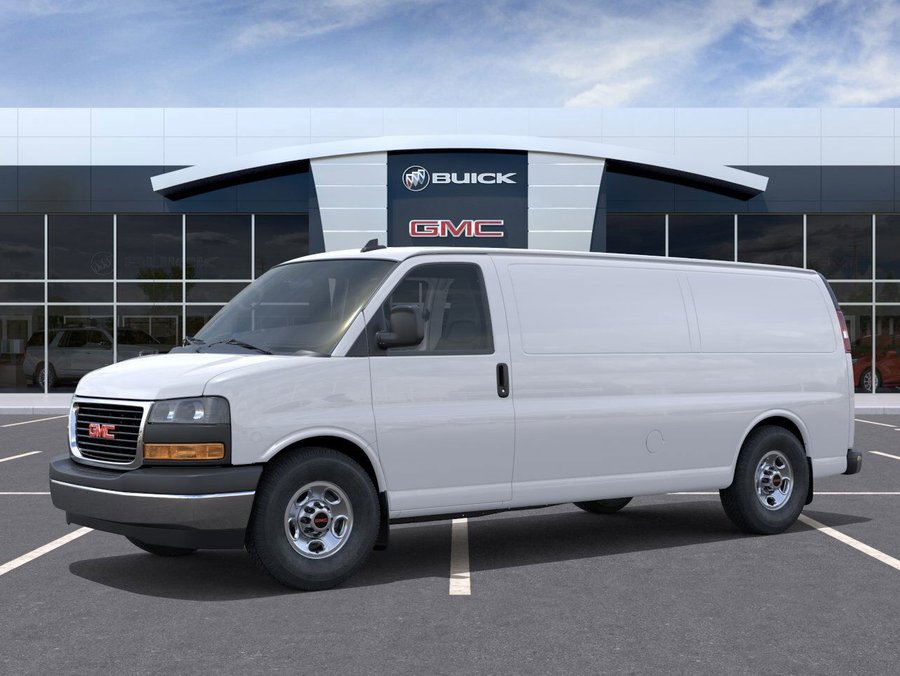 2025 GMC Savana Cargo Van 2025 Summit White