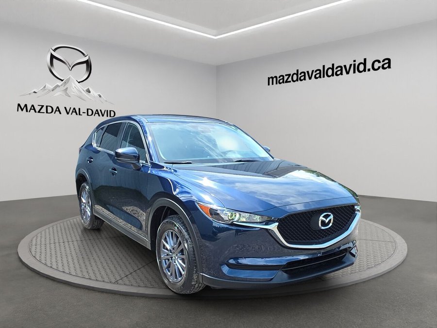 Mazda CX-5 GX TI BA, commande audio au volant, bluetooth, Caméra de recul 2021 Bleu