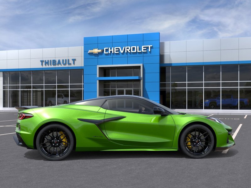 2026 Chevrolet Corvette Z06 cabriolet 2 portes avec 3LZ ROSWELL GREEN METALLIC Sherbrooke - photo #4