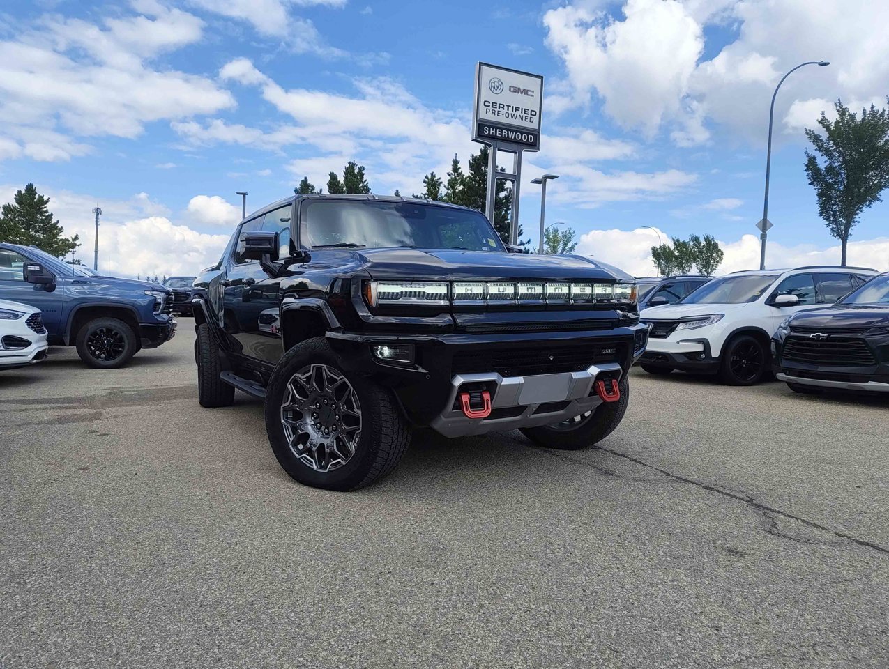 2024 GMC HUMMER EV Pickup e4WD Crew Cab 3X Black Sherwood Park - photo #1