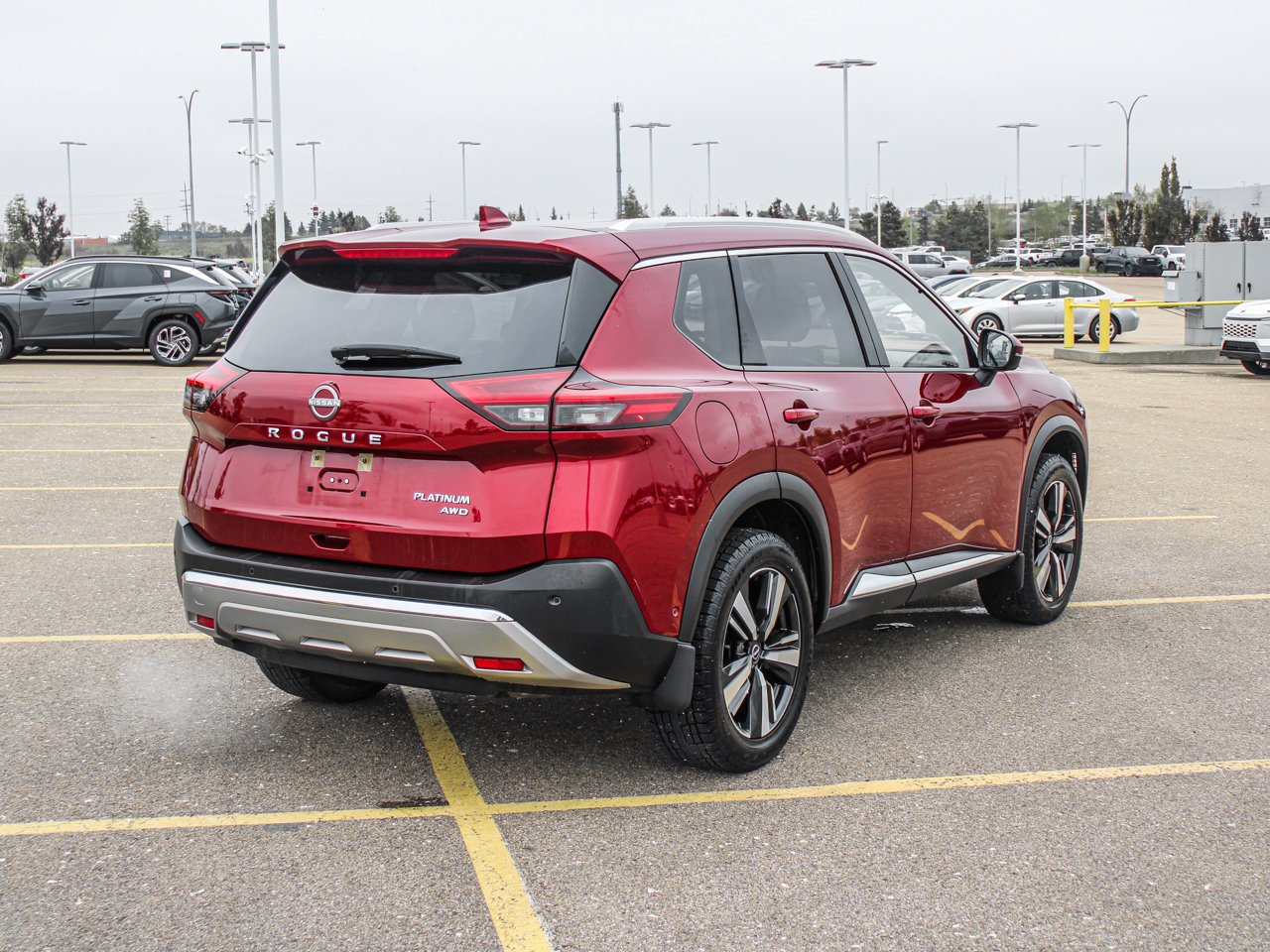 2023 Nissan Rogue AWD Platinum Grey Sherwood Park - photo #8