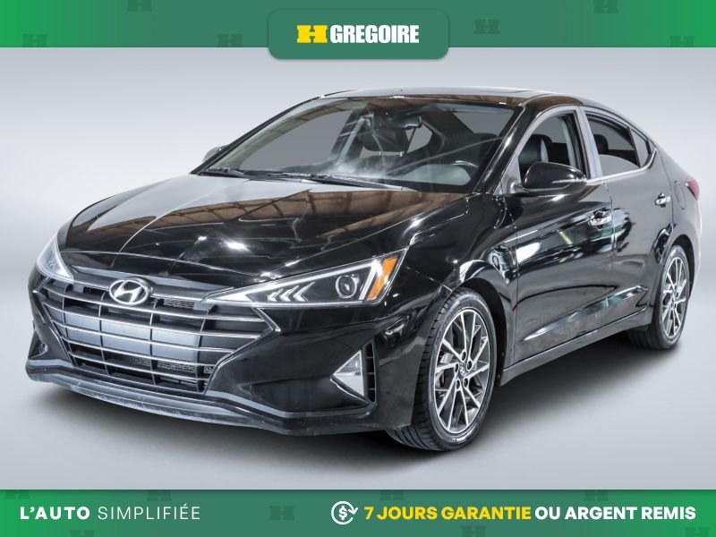 Hyundai Elantra 821185 | LUXURY AUTO A/C CUIR TOIT GR ELECT MAGS CAM RECUL 2019 Noir Laval - photo #2