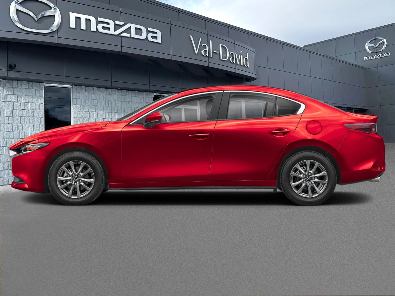2026 Mazda Mazda3 GS TI i-ACTIV BA Soul Red Crystal Metallic Val-David - photo #1