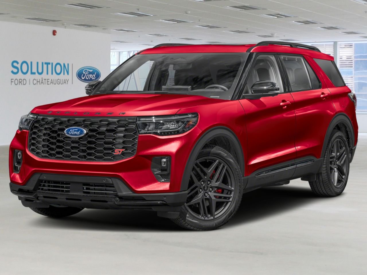Ford Explorer ST 4RM 2026 Rouge vitesse métallisé teinté verni Châteauguay - photo #0