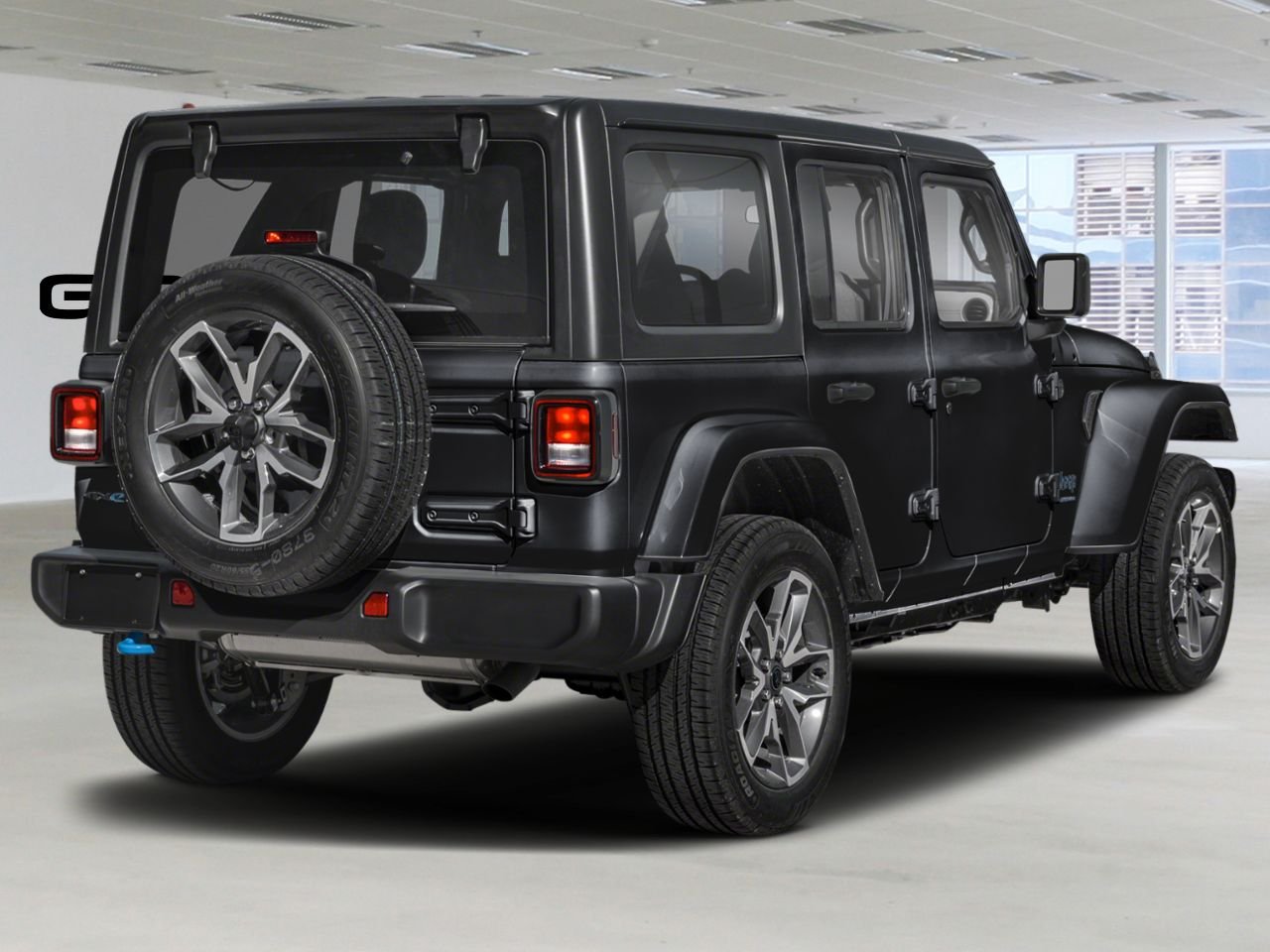 2025 JEEP Wrangler 4xe Black Repentigny - photo #2