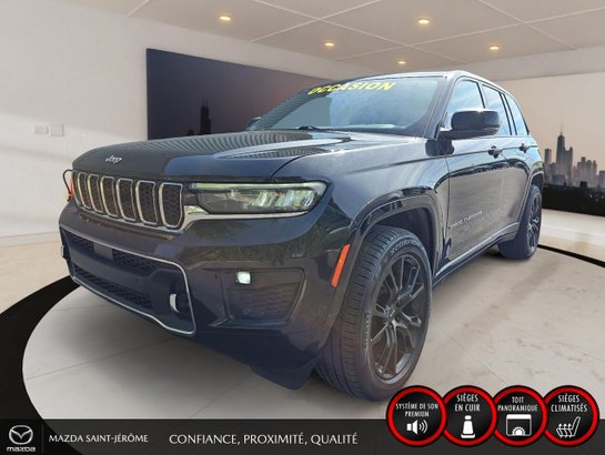 2023 Jeep Grand Cherokee Overland | TOIT PANORAMIQUE | AUDIO MCINTOSH | Black