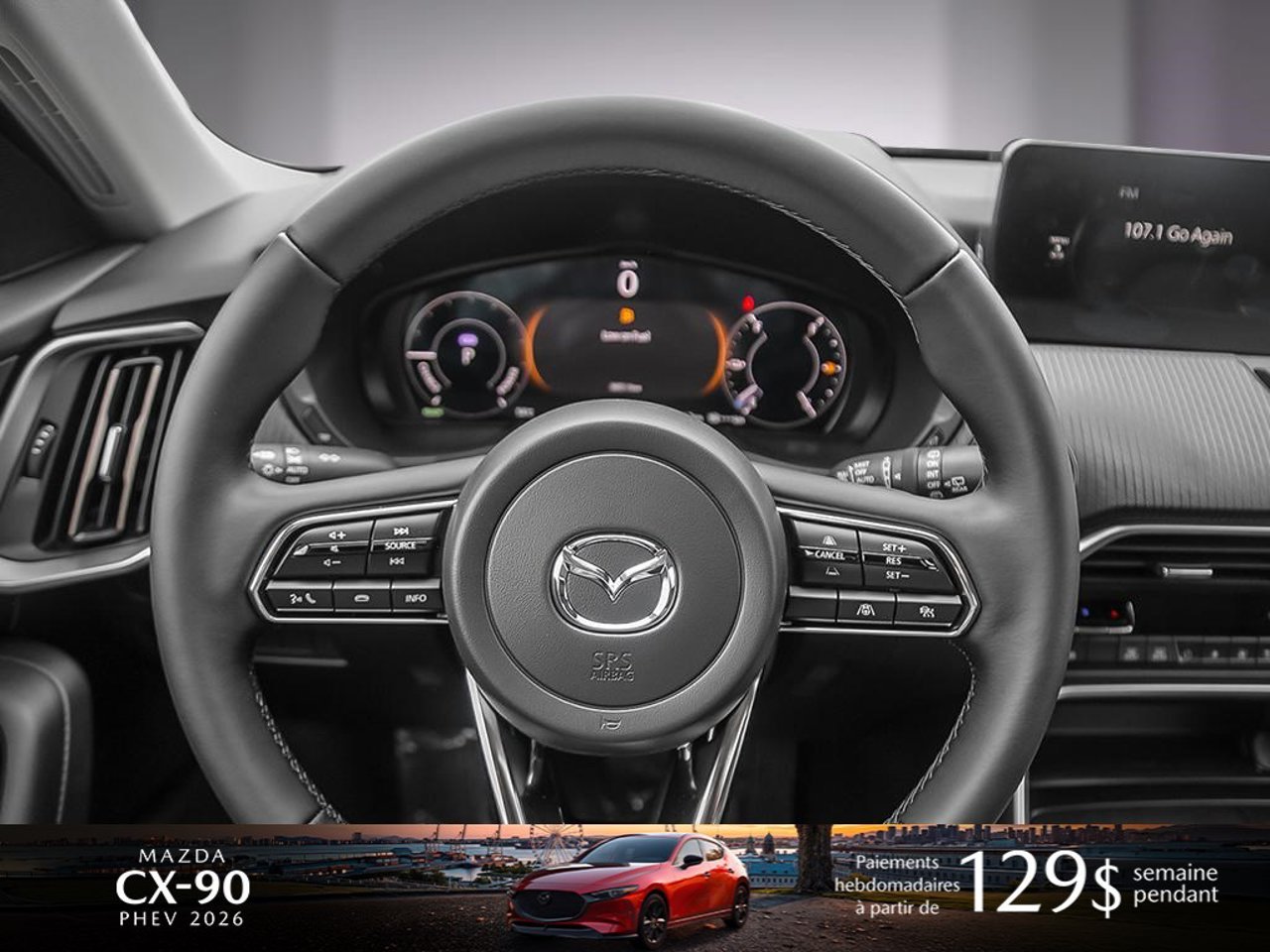 2026 Mazda CX-90 PHEV JM3KKCHA9T1382410 Deep Crystal Blue Mica Mirabel - photo #12