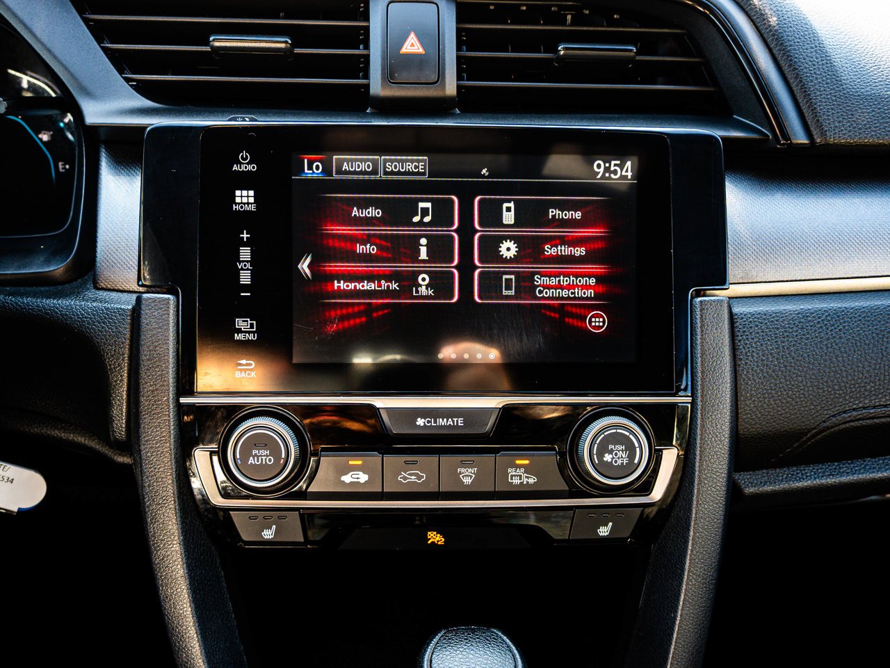 2018 Honda Civic Hatchback LX CVT White Sherwood Park - photo #21