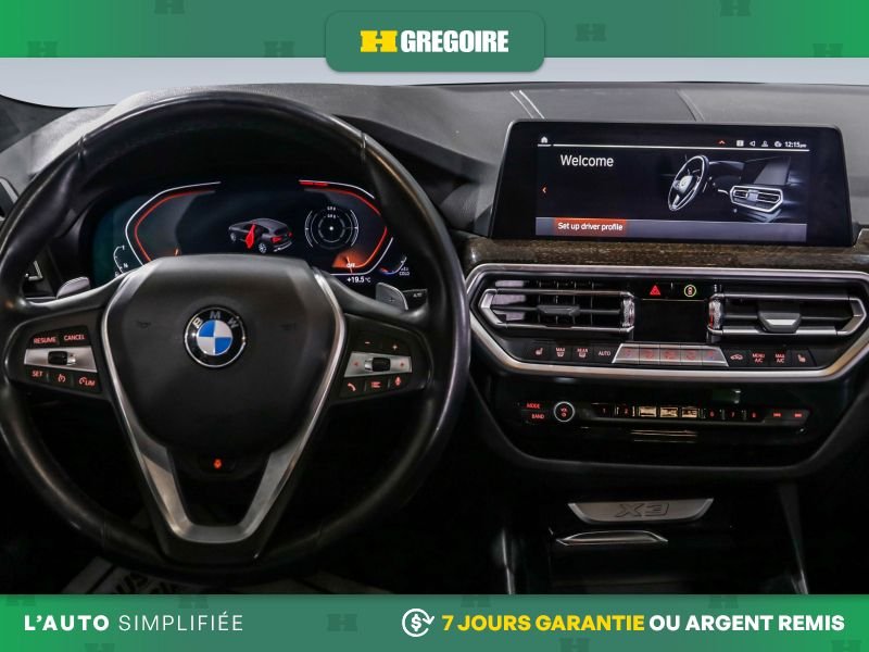 BMW X3 2022 Noir Blainville - photo #15