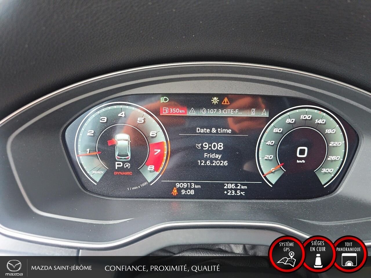 2022 Audi SQ5 Progressiv 3.0 TFSI quattro | CUIR ROUGE | TOIT PANO | White Saint-Jérôme - photo #16