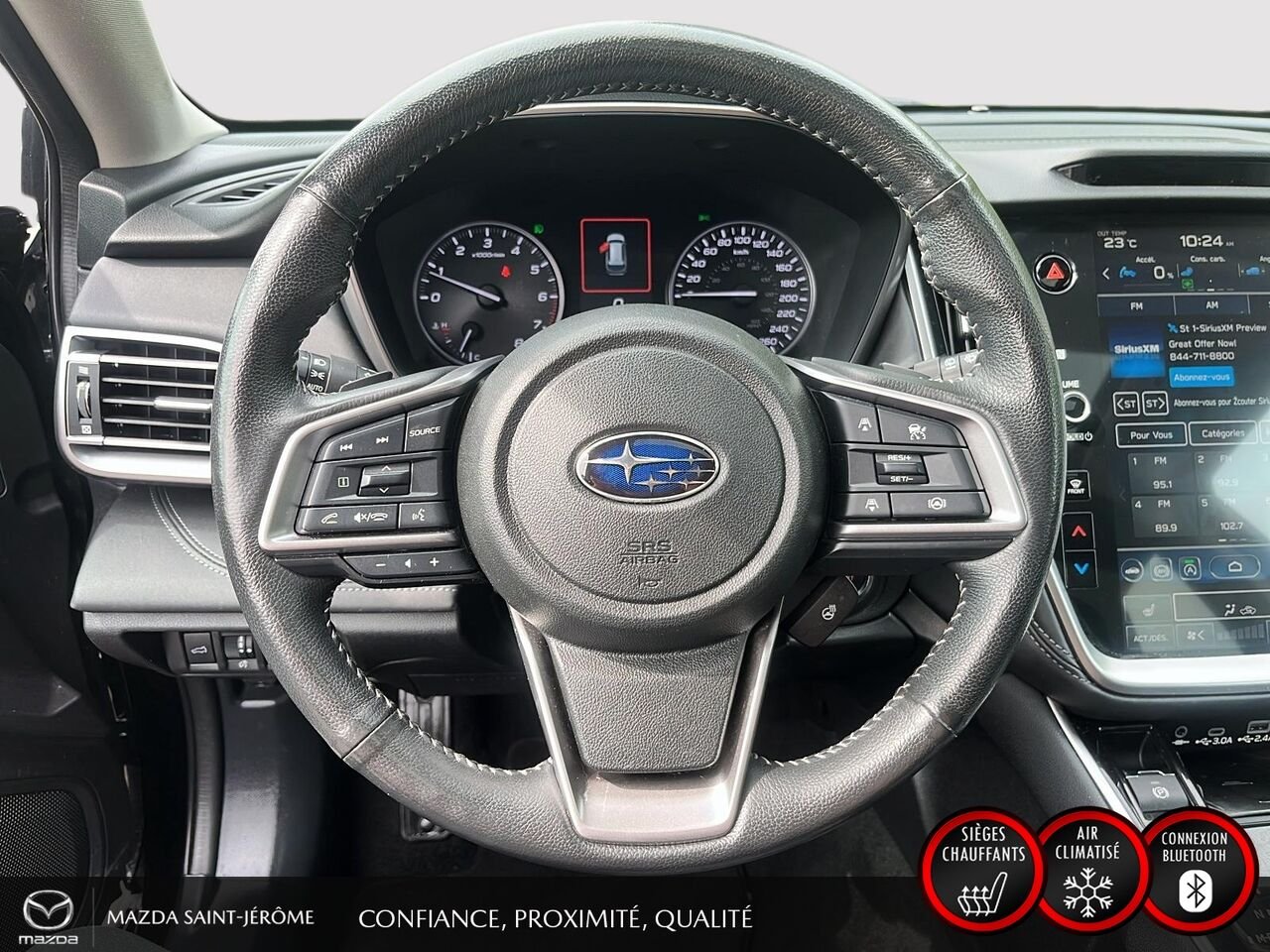 Subaru Outback Limited | TOIT OUVRANT | CUIR | AWD | 2023 Noir Saint-Jérôme - photo #13