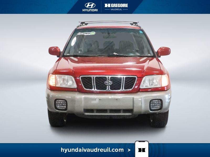 Subaru Forester 2001 Rouge Saint-Eustache - photo #2