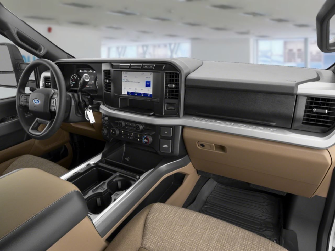 Ford Super Duty F-250 SRW XLT CABINE DOUBLE 4RM CAISSE DE 8 PI 2026 Blanc Oxford Châteauguay - photo #4