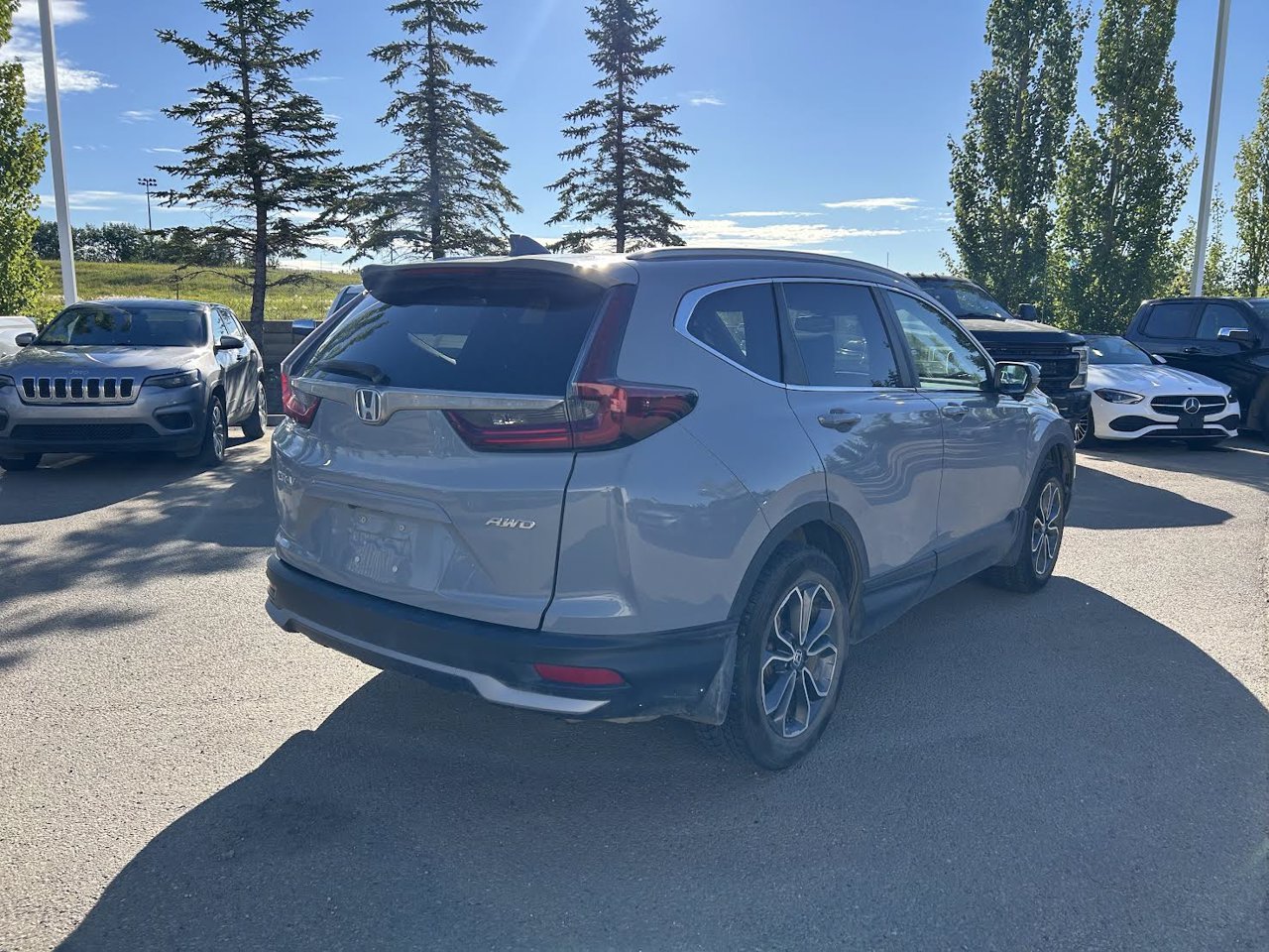 2021 Honda CR-V EX-L AWD Grey Sherwood Park - photo #4