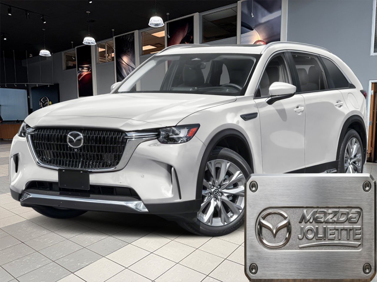 2026 MAZDA CX-90 MHEV GT White Notre-Dame-des-Prairies - photo #0