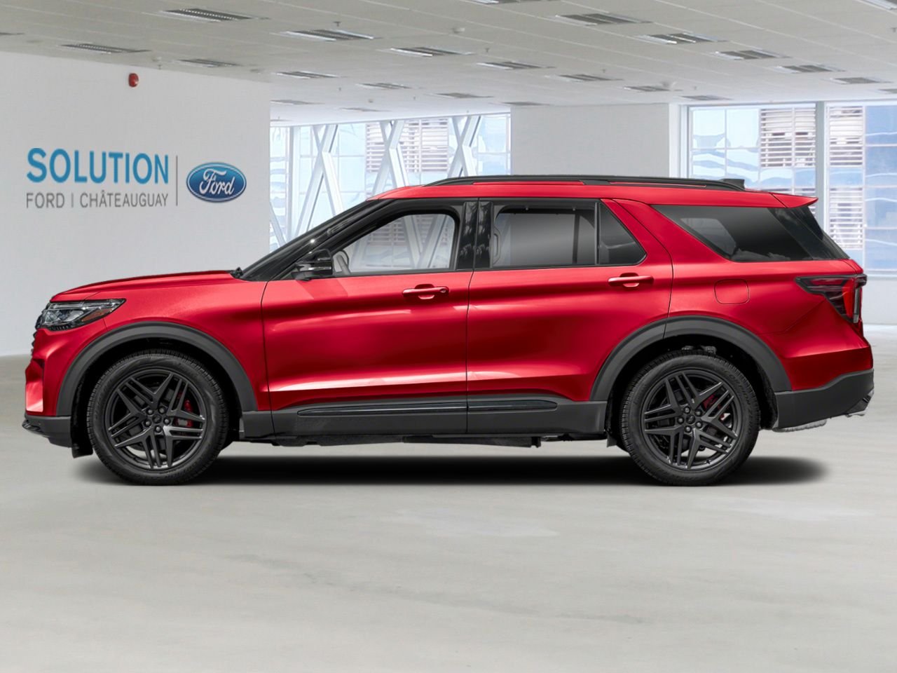Ford Explorer ST 4RM 2026 Rouge vitesse métallisé teinté verni Châteauguay - photo #2