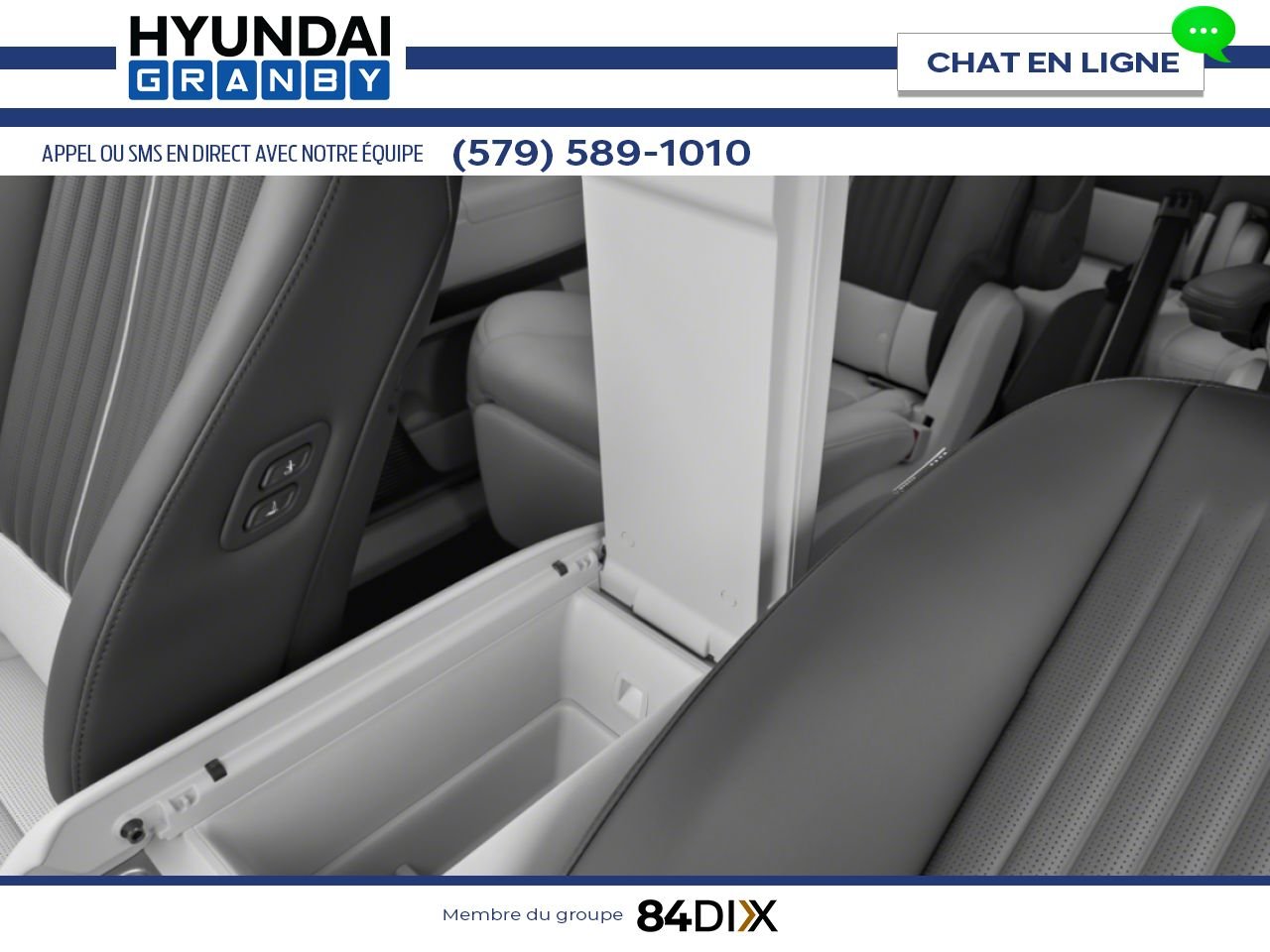 HYUNDAI IONIQ 9 2026 Blanc à thématique Serenity Granby - photo #12