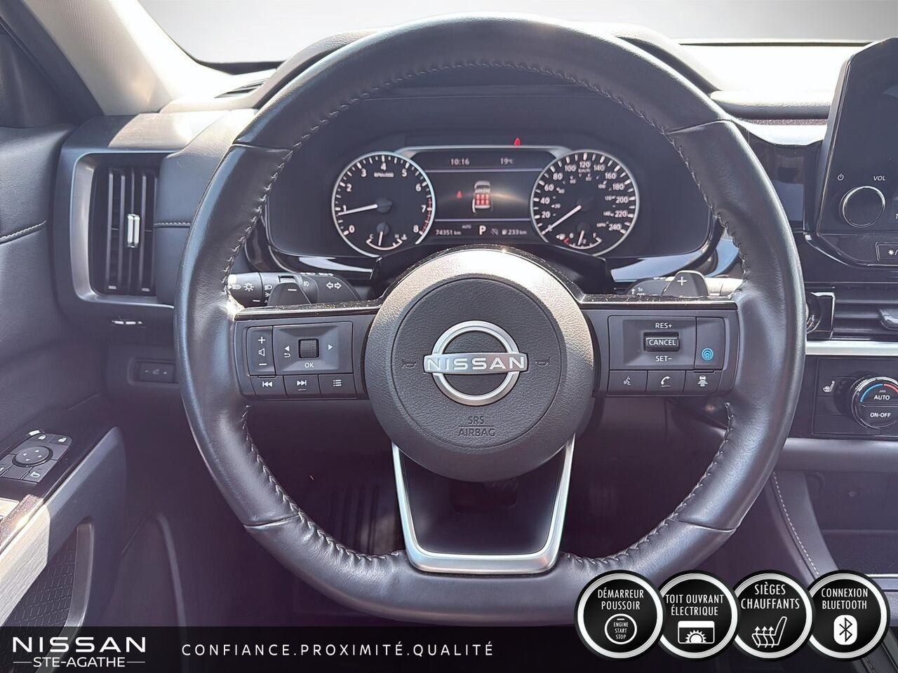 2024 Nissan Pathfinder SL 4RM Black Saint-Jérôme - photo #11