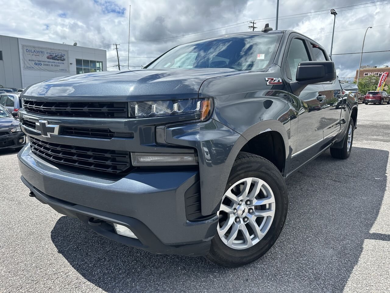 CHEVROLET SILVERADO K1500 RST RST cabine multiplace 4RM 157 po 2019 Bleu Ottawa & Gatineau - photo #0