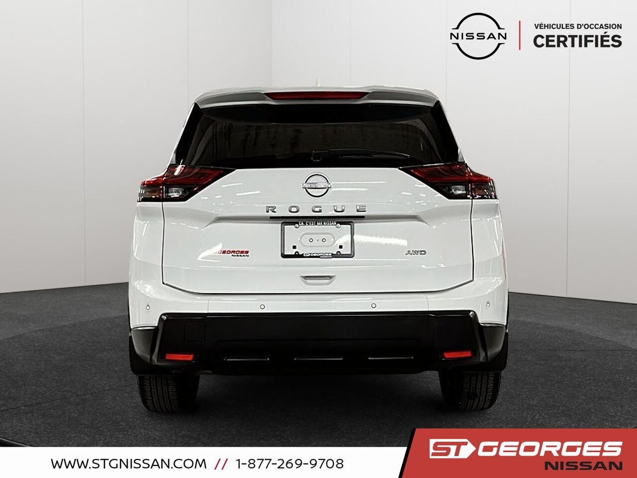 Nissan Rogue 2024 Blanc Saint-Georges - photo #2