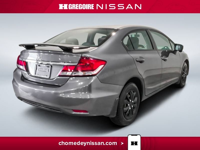 2015 Honda Civic Grey Saint-Eustache - photo #8