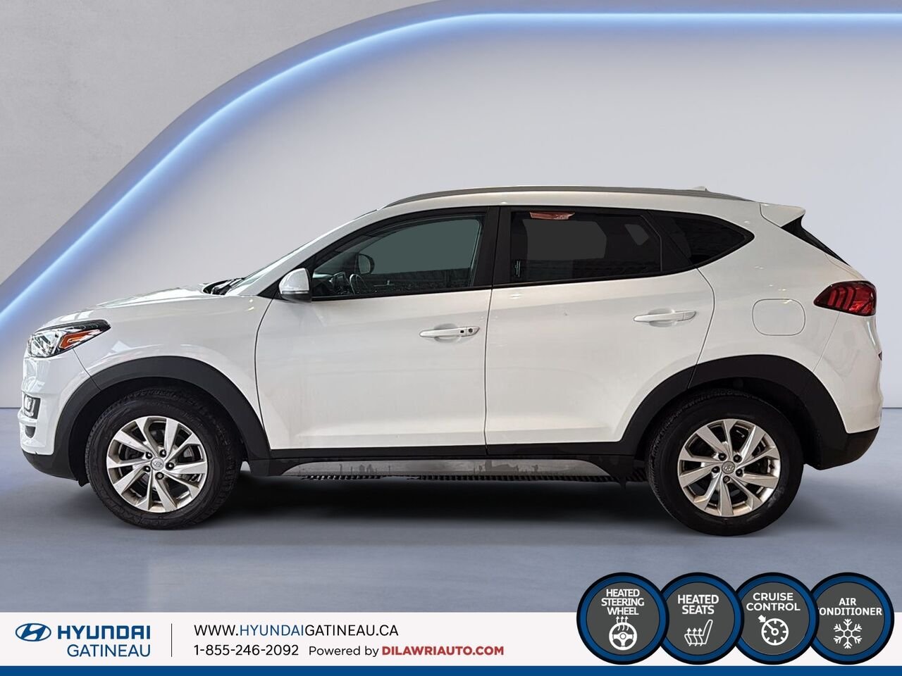 Hyundai Tucson 2021 Blanc Gatineau - photo #4